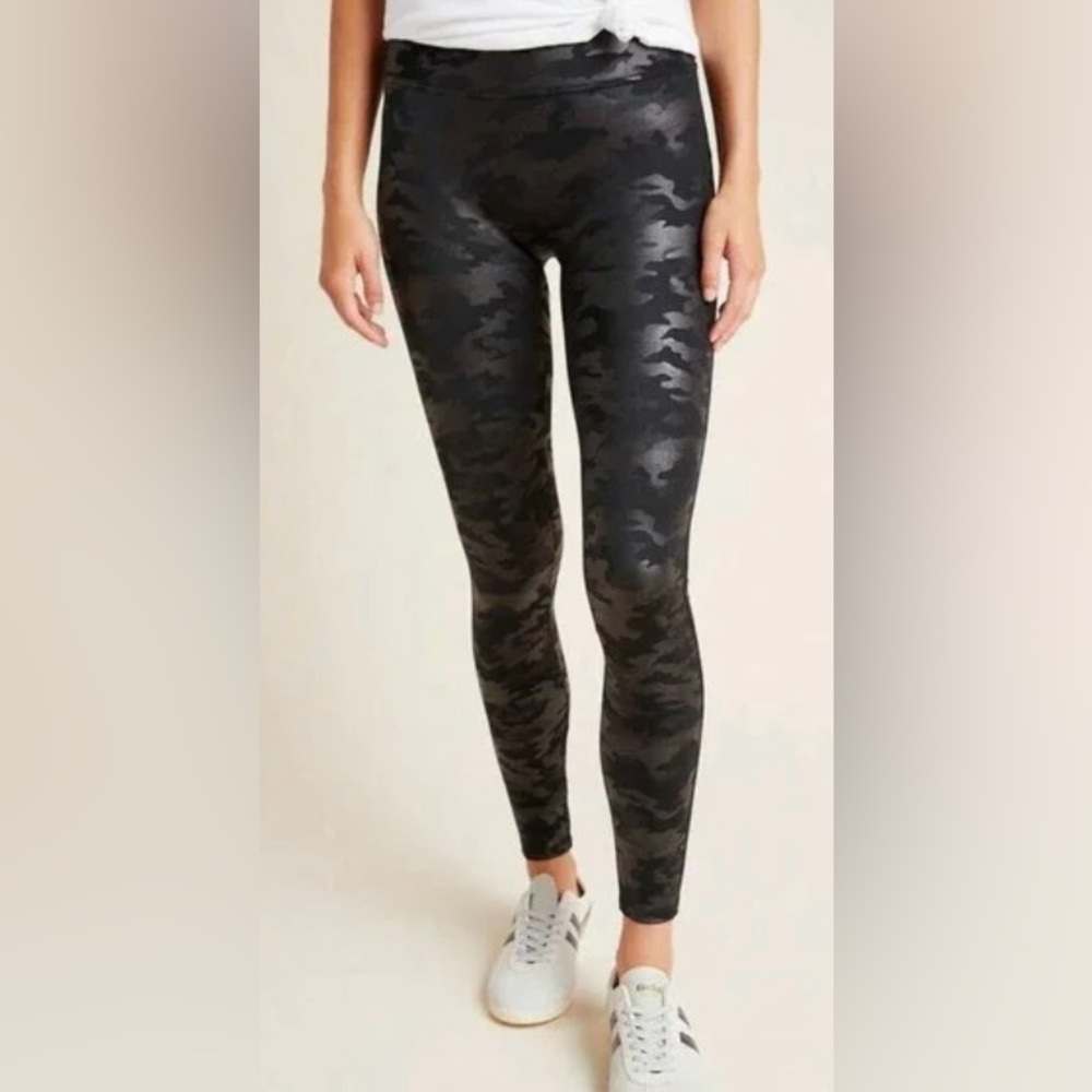 SPANX Black Camo Leggings